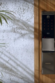 Tập đoàn Samsung ra mắt khóa cửa thông minh hỗ trợ IoT mới