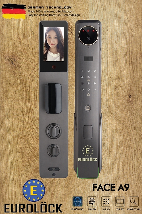 Khoá cửa khuôn mặt EUROLOCK FACE A9
