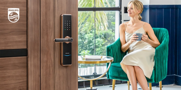 Thương hiệu khóa điện tử Philips của nước nào? Ưu điểm của khoá vân tay Philips