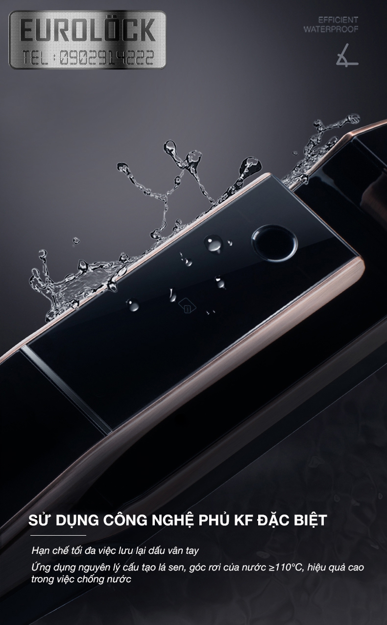 Top 5 khóa cửa vân tay tốt nhất cho cửa sắt