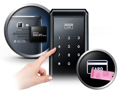 Trong tính năng bảo mật tại nhà: Các 'trong nhà tính năng bảo mật' ngăn ngừa bất kỳ kẻ xâm nhập từ bên ngoài bằng cách chặn doorlock hoạt động (mật khẩu và khóa thẻ không còn hoạt động).