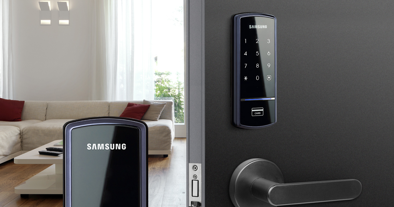 Những mẫu khóa điện tử vân tay Samsung của tập đoàn ZIGBANG SMART LOCK 2022